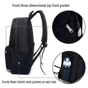 Moon Gothic Backpack Unisex Classic Canvas goth Backpack Hiking Bag Durable Travel Daypack Bookbag