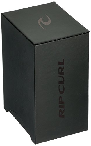 Rip Curl Men's Cambridge Quartz Sport Watch with Silicone Strap, Black, 22 (Model: A3088-BLK)