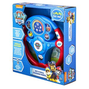 Paw Patrol MP3 Smart Wheel Motion Reactive Toy steering Wheel Audio Hook Up