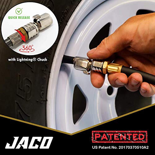 JACO FlowPro 2.0 Digital Tire Inflator with Pressure Gauge - 200 PSI