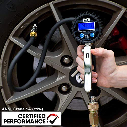 JACO FlowPro 2.0 Digital Tire Inflator with Pressure Gauge - 200 PSI