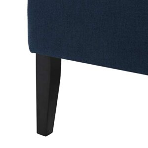 Christopher Knight Home Callie Fabric Dining Chair, Dark Blue Dimensions: 23.25”D x 28.75”W x 46.25”H