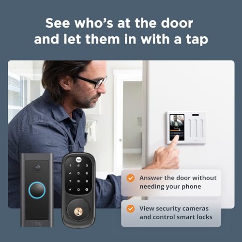 Brilliant Smart Home Control (1-Switch Panel) — Alexa Built-In & Compatible with Ring, Sonos, Hue, Google Nest, Wemo, SmartThings, Apple HomeKit — In-Wall Touchscreen Control for Lights, Music, & More