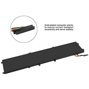 Hubei 6GTPY 5XJ28 Extended Laptop Battery Replacement for Dell XPS 15 9550 9560 9570 7590(2019 Model) P56F001 P56F002 Precision 5510 5520 5530 5540 2-in-1 Mobile Workstation Vostro 7500(11.4V 97Wh)