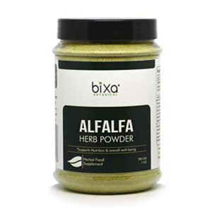alfalfa powder (medicago sativa),green superfood | supports nutrition & overall well-being | natural antioxidants supplement | support joint pain | 7 oz / 200g, pack of 1