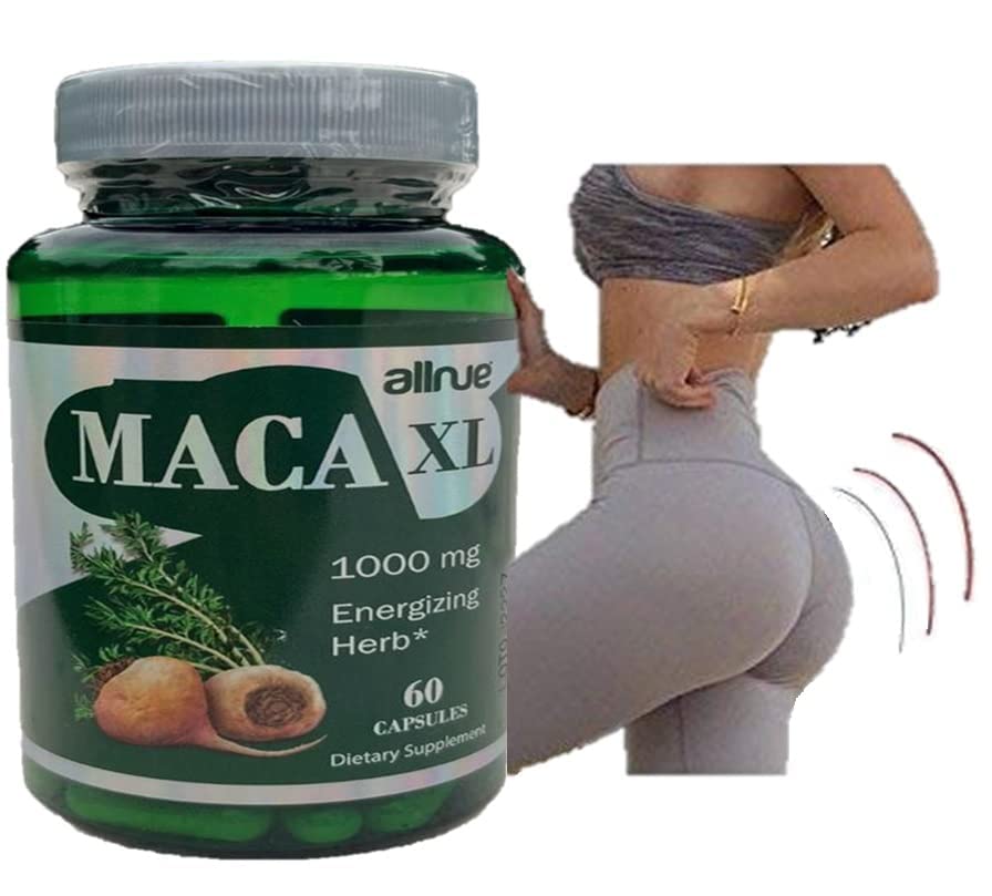 Maca Capsules Original Pill Shape Buttocks Bigger Butt Booty Shaper Super MACAXL Get a Bigger Booty