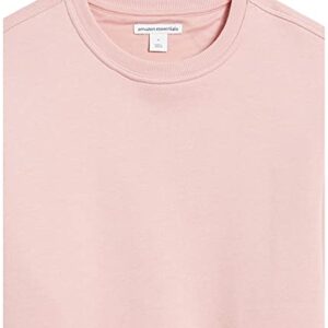 Amazon Essentials Men's Fleece Crewneck Sweatshirt (Available in Big & Tall), Pink, Medium