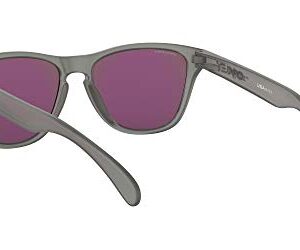 Oakley Youth OJ9006 Frogskins XS Square Sunglasses, Matte Grey Ink/Prizm Sapphire, 53 mm