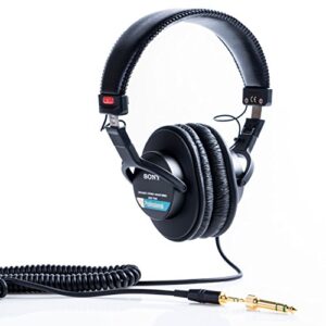 sony mdr7506 professional large diaphragm headphone (renewed)