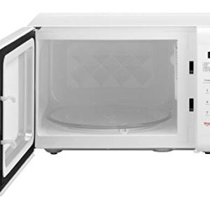 Magic Chef 0.9 Cu. Ft. 900W White Countertop Microwave Oven