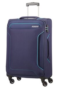 american tourister hand luggage, blue (navy), spinner m (67 cm-66 l)
