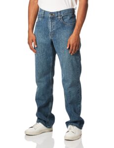 carhartt men's relaxed fit 5-pocket jean, frontier, 40 x 28
