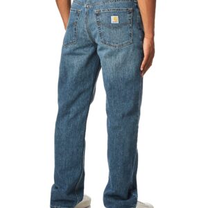 Carhartt Men's Relaxed Fit 5-Pocket Jean, Frontier, 40 x 28