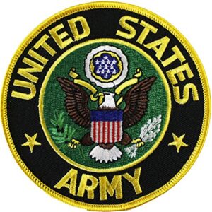 army - 4 inch circular military patch
