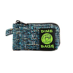 dime bags padded pouch with soft padded interior | protective pouch for glass with removable poly bag (5 inch, glass)