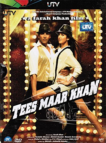 Tees Maar Khan (Brand New Double Disc Dvd, Hindi Language, With English Subtitles, Released By UTV)