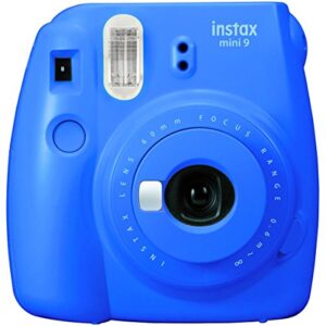 Fujifilm Instax Mini 9 Instant Camera - Cobalt Blue (Renewed)