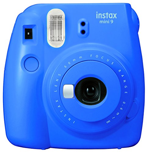 Fujifilm Instax Mini 9 Instant Camera - Cobalt Blue (Renewed)