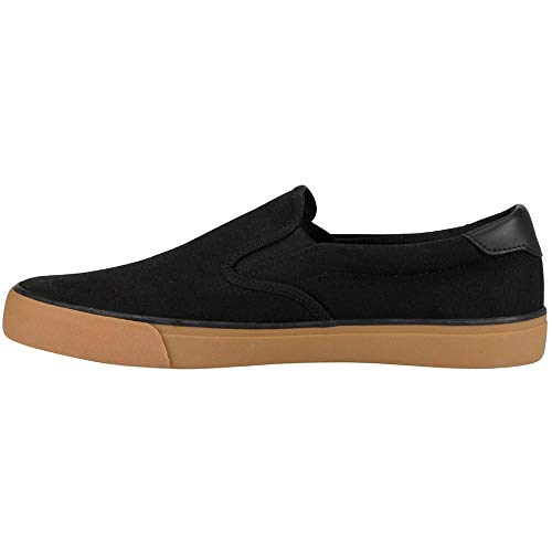 Lugz Mens Clipper Slip On Sneakers Shoes Casual - Black - Size 10.5 M