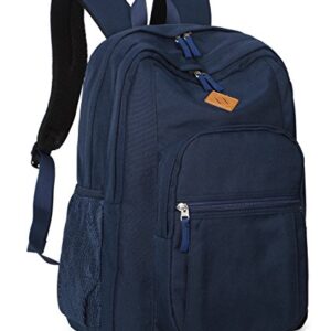 abshoo Classical Basic Womens Travel Backpack For College Men Water Resistant Bookbag (Navy)