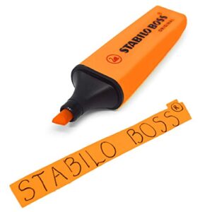 STABILO BOSS Original Highlighter Pens Highlighter Markers - Bumper Pack of 7 - Neon