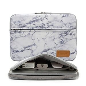 canvaslife marble pattern 360 degree protective waterproof laptop sleeve 15 inch 15 case and 15.6 laptop bag
