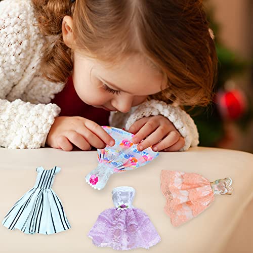 BJDBUS 6 Pcs Ball Mini Gown Dress for 11.5 inch Girl Doll Clothes Playset