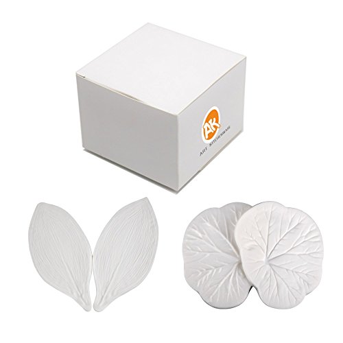 AK ART KITCHENWARE Sugar Paste Flower Veining Molds Petal Veiners Fontant Mold Cake Craft Tools (lotus)