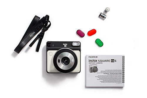 Fujifilm Instax Square SQ6 - Instant Film Camera - Pearl White