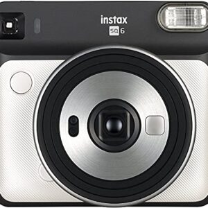 Fujifilm Instax Square SQ6 - Instant Film Camera - Pearl White