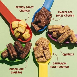 Original Cinnamon Toast Crunch Breakfast Cereal, Crispy Cinnamon Cereal, 12 OZ Cereal Box