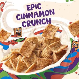 Original Cinnamon Toast Crunch Breakfast Cereal, Crispy Cinnamon Cereal, 12 OZ Cereal Box