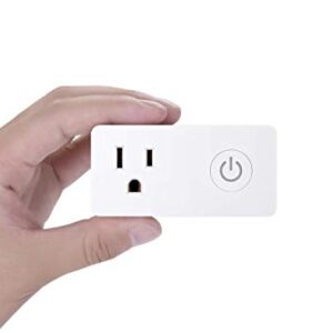 BN-LINK WiFi Heavy Duty Smart Plug Outlet, No Hub Required with Timer Function, White, Compatible with Alexa and Google Assistant, 2.4 Ghz Network Only (4 Pack)
