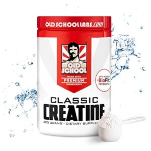 classic creatine - pure micronized creatine monohydrate powder for increased strength, endurance, & muscle growth - boost athletic performance & recovery