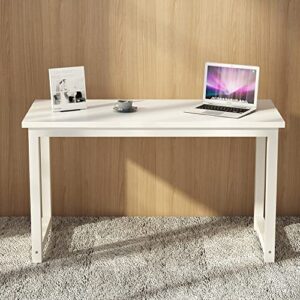Tribesigns Modern Simple Style Computer Desk PC Laptop Study Table Workstation for Home Office White