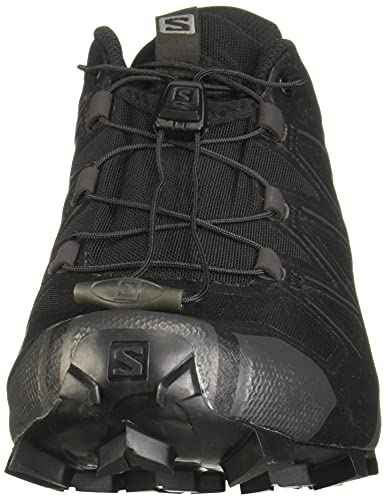 Salomon Speedcross 5 Trail Running Shoes for Women, Black/Black/Phantom, 7.5