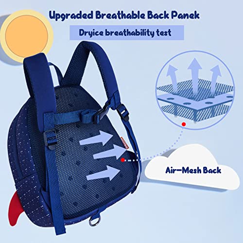 yisibo Rocket Toddler Backpack with Leash,3-6 Years Anti-lost Kids Backpack,Children Backpack for boys girls