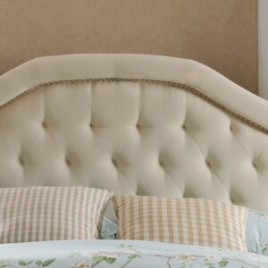 Christopher Knight Home Killian Headboard - Fully Upholstered, Queen / Full, Beige