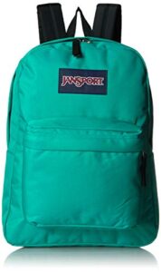 jansport t501 superbreak backpack - varsity green