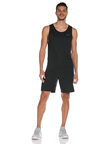 Under Armour Men's Tech 2.0 Tank Top , Black (001)/Pitch Gray , Medium