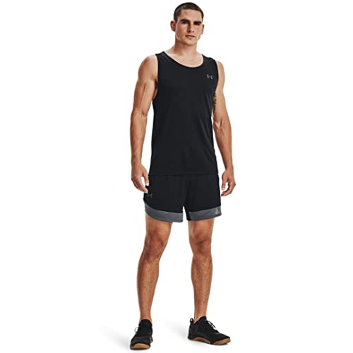 Under Armour Men's Tech 2.0 Tank Top , Black (001)/Pitch Gray , Medium