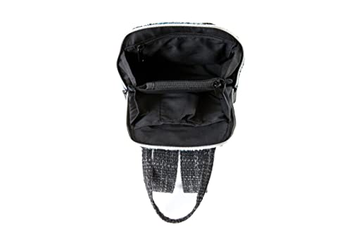 DIME BAGS Club Mini Backpack | Stylish Mini Hemp Backpack with Secret Pocket (Glass)