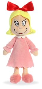 aurora® whimsical dr. seuss™ cindy lou who stuffed animal - magical storytelling - literary inspiration - multicolor 12 inches