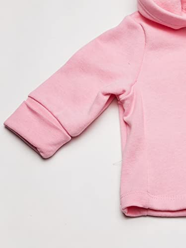 Hanes, Zippin Soft 4-Way Stretch Fleece Hoodie, Babies and Toddlers, Precious Pink/Pink Freeze, 18-24 Months