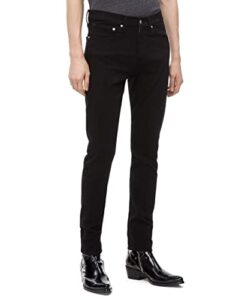 calvin klein men skinny fit jeans, black, 32w x 30l
