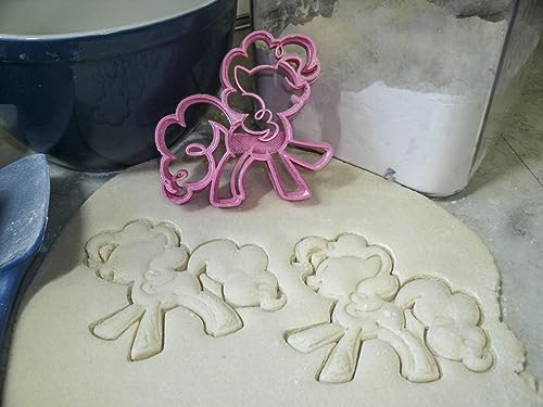 INSPIRED BY PINKIE PIE MY LITTLE PONY CARTOON COOKIE CUTTER MADE IN USA PR437