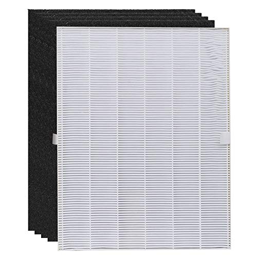 HIFROM Replacement True HEPA Filter with Plus 4 Carbon Filter 115115 Size 21 Compatible with Winix PlasmaWave air purifier 5300 6300 WAC5300 WAC5500 WAC6300- Filter A