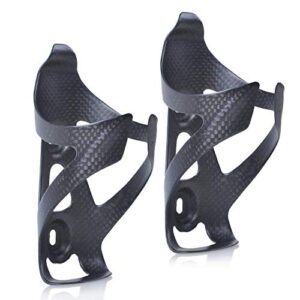 thinktop 2 pack ultra-light full carbon fiber bicycle bike drink water bottle cage holder brackets for road bike mtb cycling