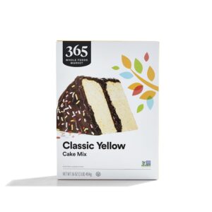365 by whole foods market, classic yellow cake mix, 16 ounce