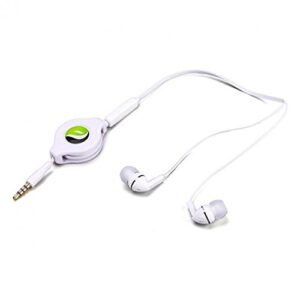 wired retractable earphones w mic earbuds headphones [3.5mm] works for ipod nano 5th, 6th, 7th, ipod touch 1st, 2nd, 3rd, 4th, 5th, 6th, 7th gen, galaxy a14 a23 a52 a12 a42 a32 s10 s9 s8 , iphone 6/6s